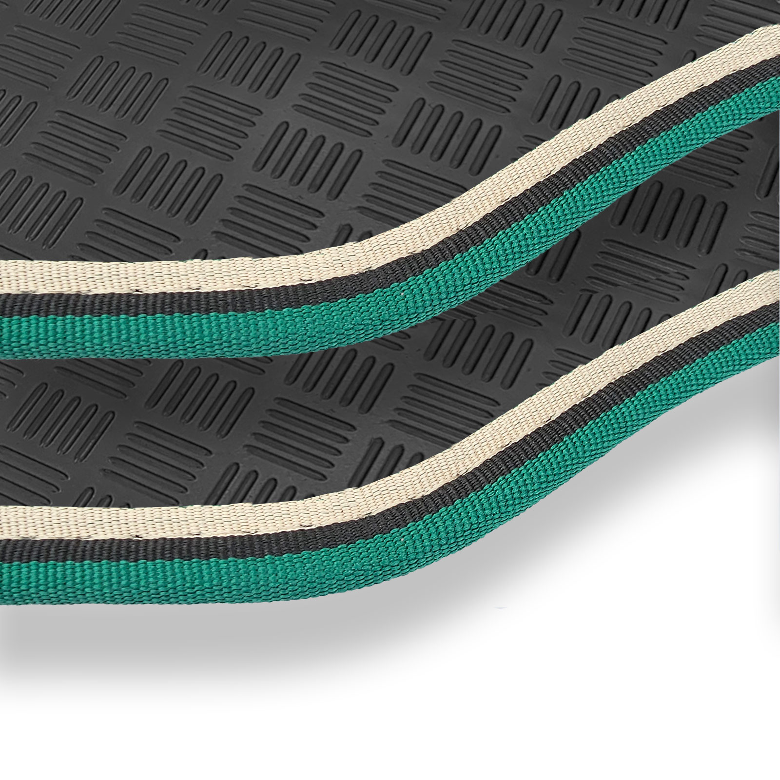 To fit BMW 3 Series E36 1992-1999 Rubber Car Mats + Dual Trim - Picture 16 of 17