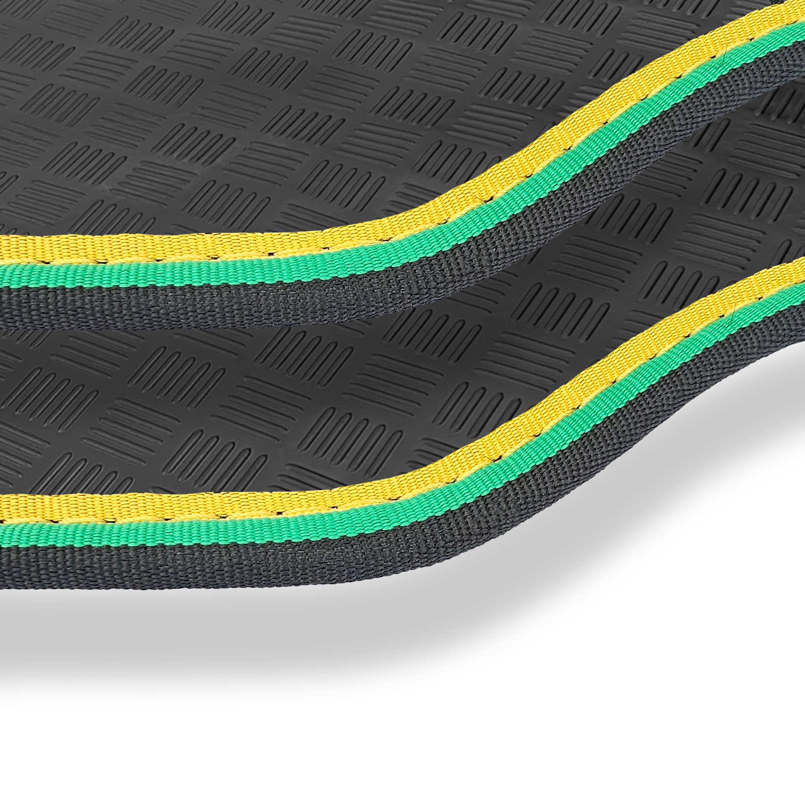 To fit BMW 3 Series E36 1992-1999 Rubber Car Mats + Dual Trim - Picture 13 of 17