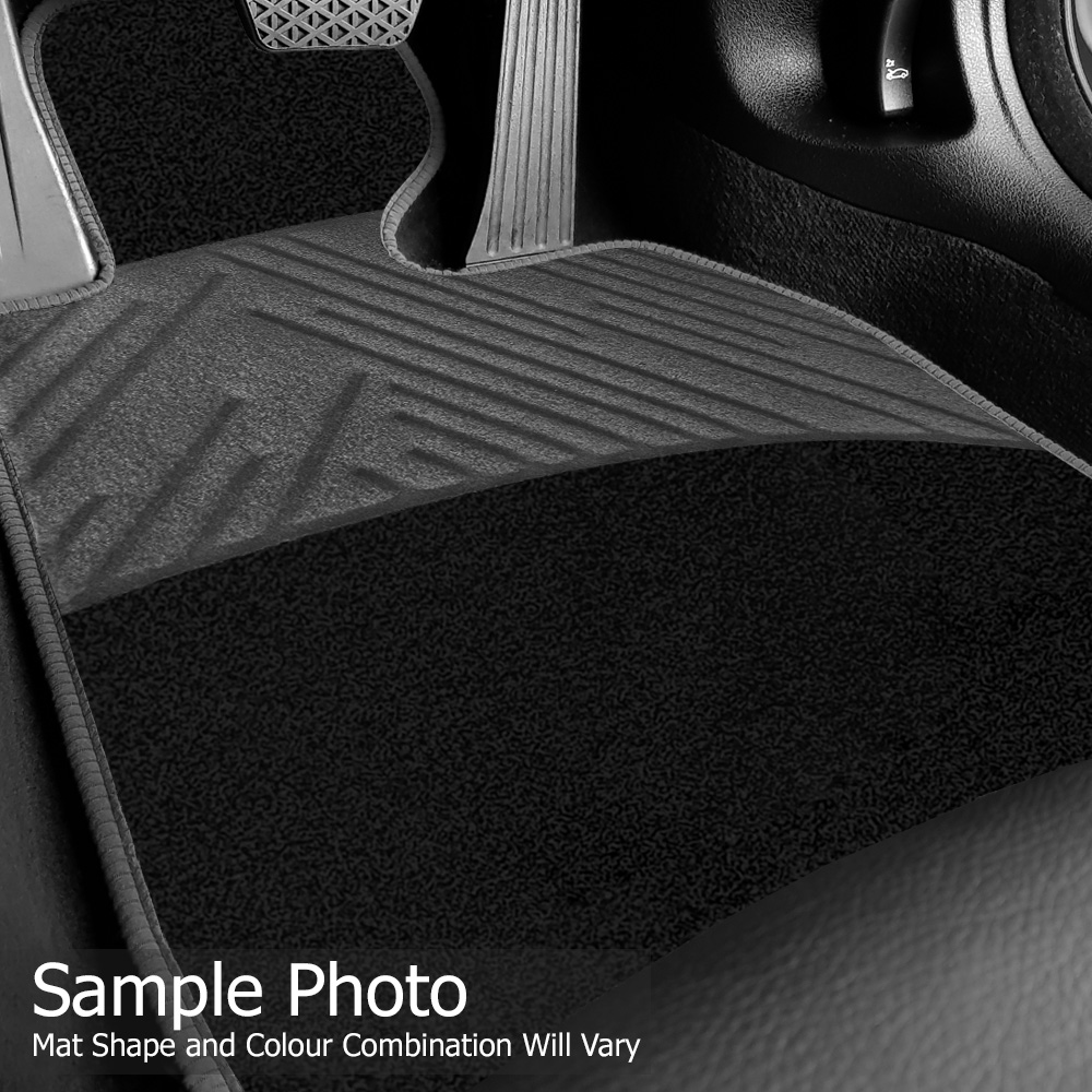 TO FIT FERRARI Dino 246 19691974 Black Tailored Car Mats [LFW] £29.99