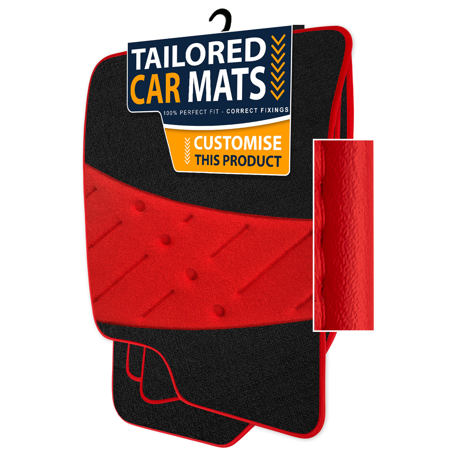 To fit Peugeot Partner Tepee 20082018 Black Luxury Tailored Car Mats