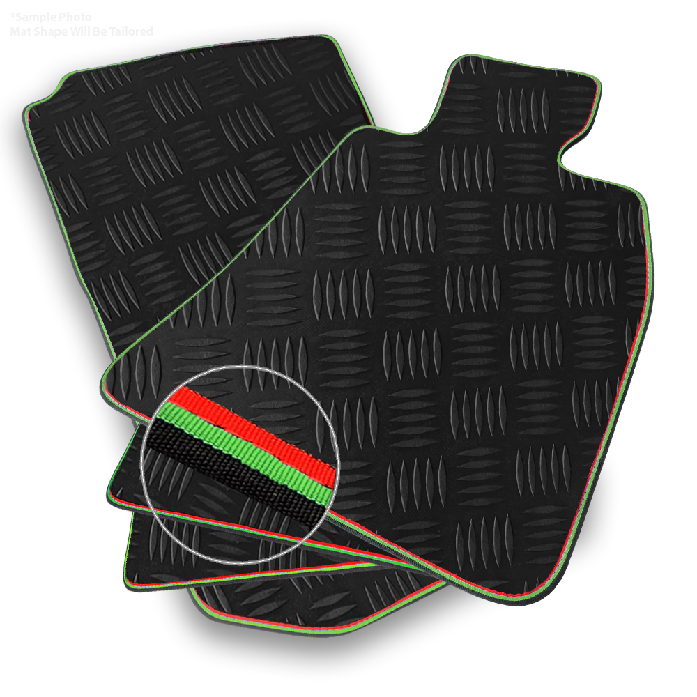 TO FIT SKODA Enyaq iV [E] Rubber Car Mats 2021+ & ColourTech Trim £59.