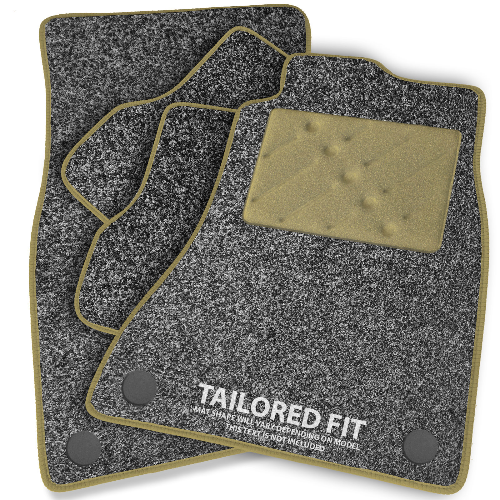 TO FIT LOTUS Elan M100 Car Mats 1989 1995 & Rectangle Heel Pad [A] £